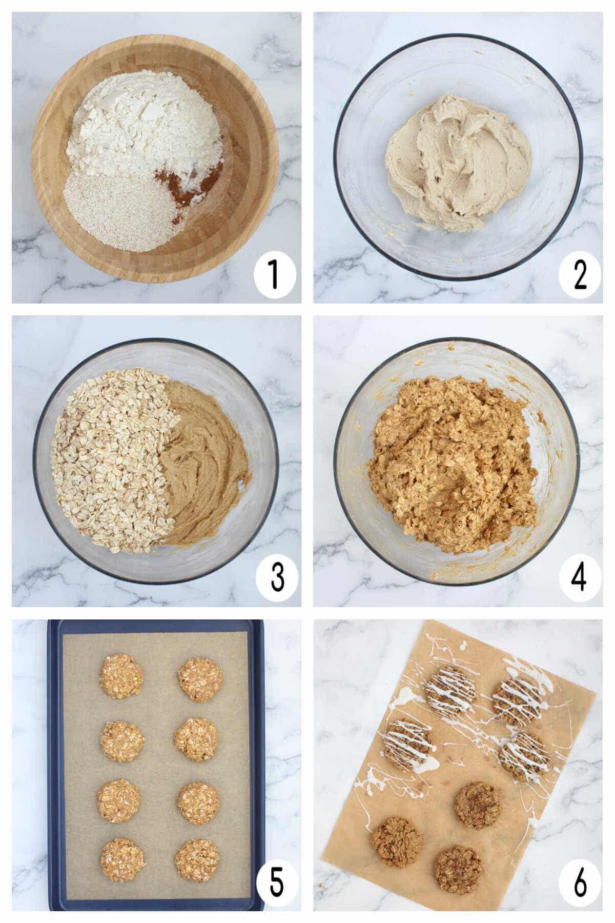 imágenes tecnológicas de cómo hacer galletas heladas de avena blandas y masticables
