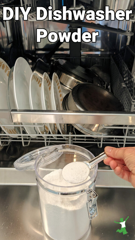 Polvo para lavar platos automático hágalo usted mismo en el lavavajillas LG