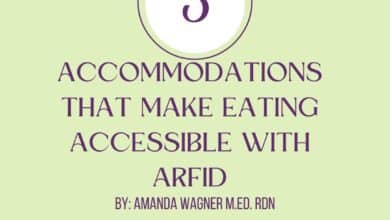 Accommodations to make eating accessible with arfid