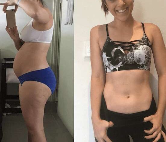 samara tummy transformation