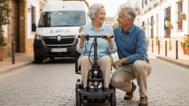 Silla de ruedas eléctrica: movilidad avanzada, autonomía y calidad de vida con Careway 8 Silla de ruedas eléctrica con Careway pareja